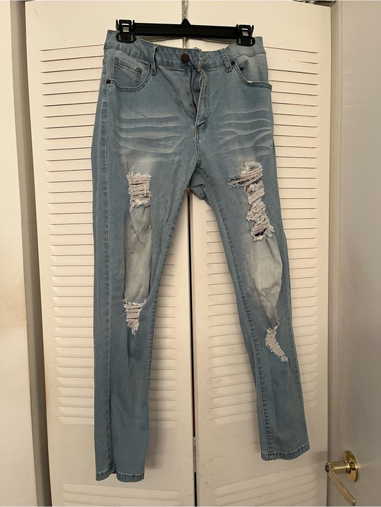 Vince Denim - Blue Jeans with Red Trim